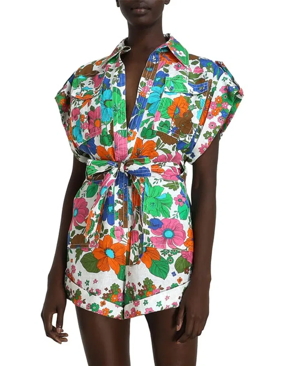 Zimmermann Riders Playsuit  for rent on The Volte - main image