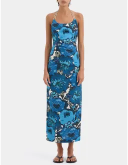 Sir The Label Camellia Midi Dress size 4 / 14 for rent on The Volte - image 1