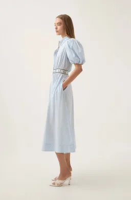 Aje Harling Logo Midi Dress size 8 for rent on The Volte - image 3