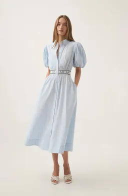 Aje Harling Logo Midi Dress size 8 for rent on The Volte - image 1