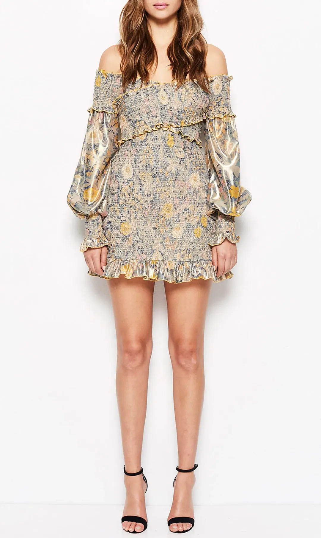 Alice McCall Higher Love Mini Dress Print Size 12 for rent on The Volte - main image