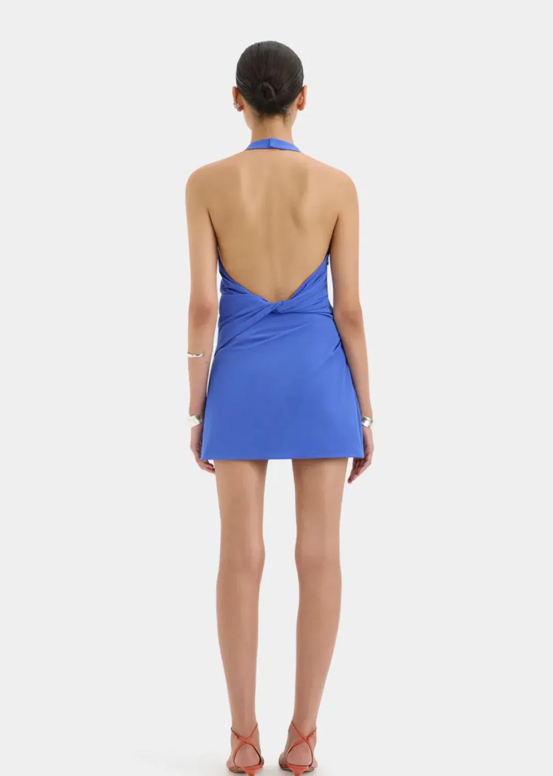 Sir the Label Sol Halter Mini in Colbolt Size 1/8 for rent on The Volte - main image