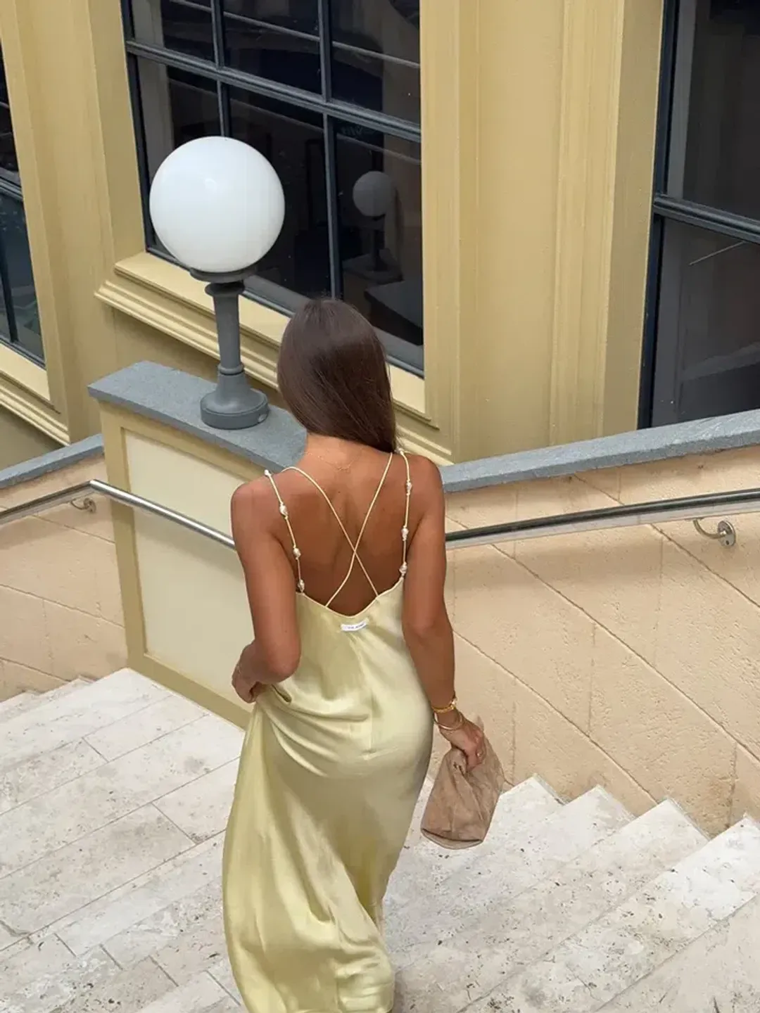 Aje Agate Cross-back Maxi  for rent on The Volte - main image