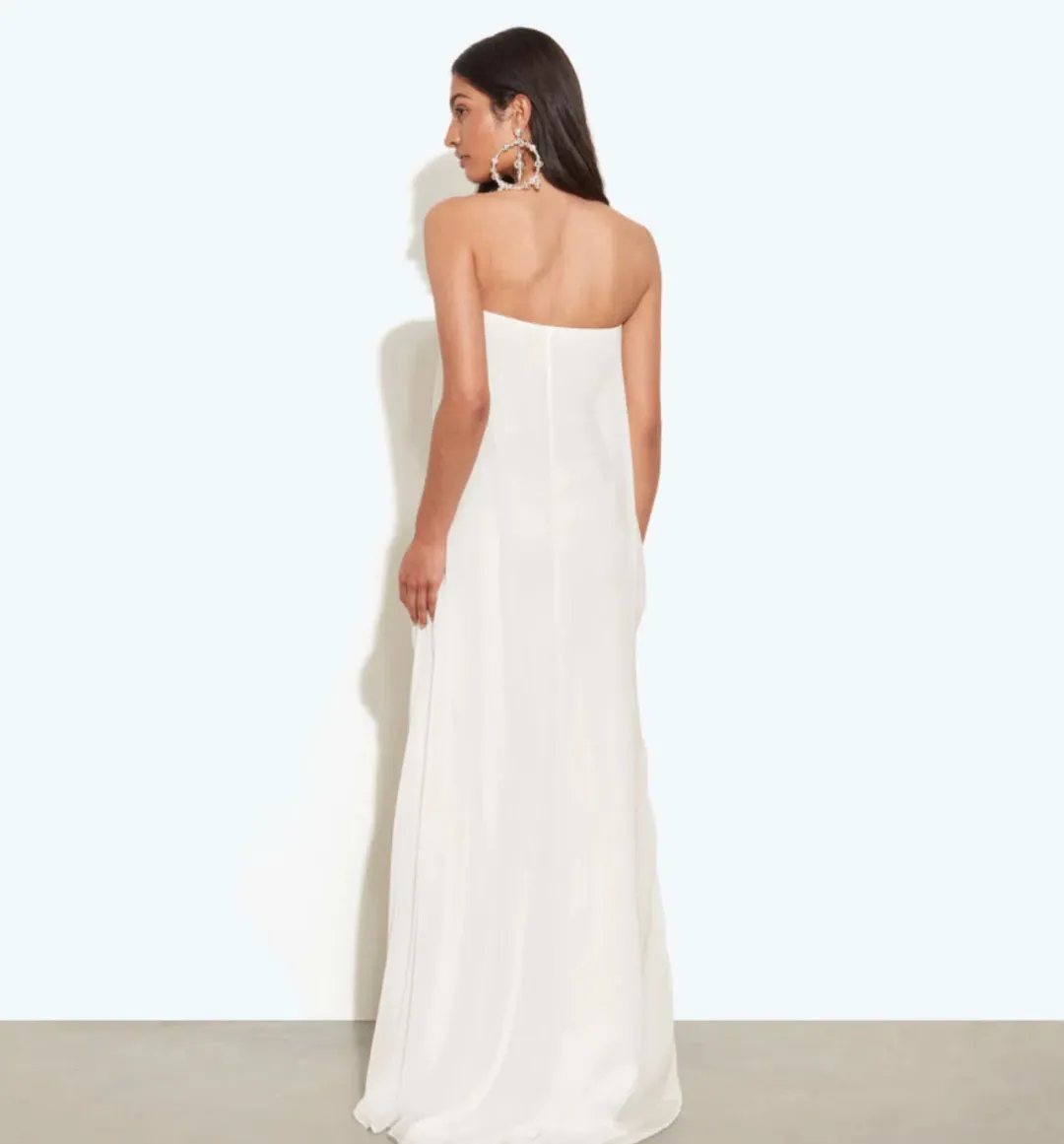 Rat & Boa Hibiscus Dress White Size S for rent on The Volte - main image