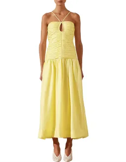 SHONA JOY THEA KEYHOLE MIDI DRESS SIZE 12 for rent on The Volte - image 1