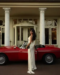 Arcina Ori Helena Dress Ivory Size XS / AU 6 for rent on The Volte - image 1