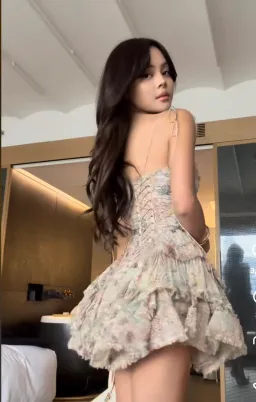 Zimmerman REBELLION FRAYED MINI DRESS size O for rent on The Volte - image 6