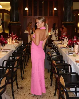 With Harper Lu Halter textured set size 8 for rent on The Volte - image 1