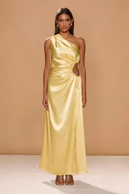 SONYA MODA Nour Dress in Daffodil Size 8 for rent on The Volte - image 1