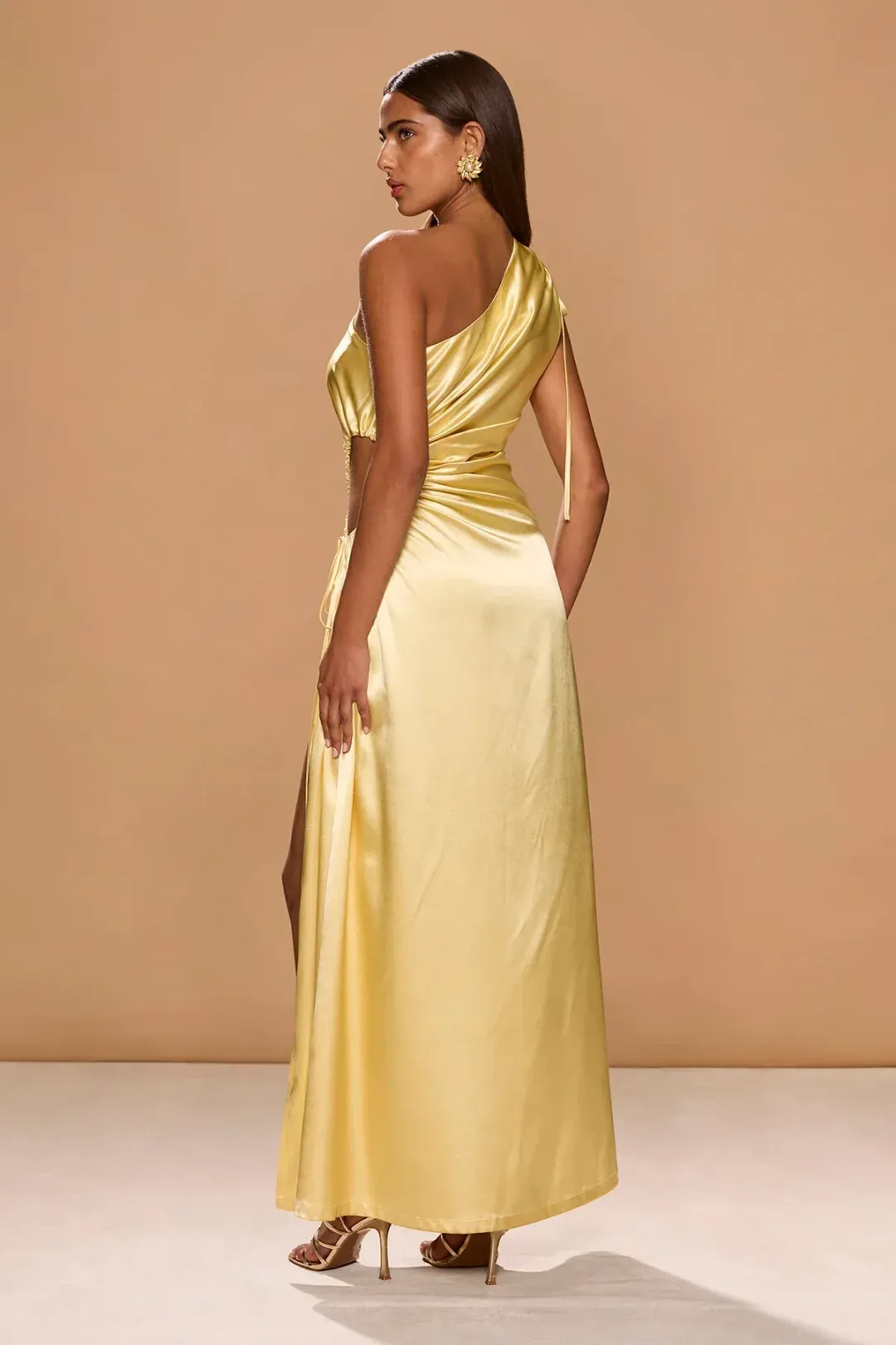 SONYA MODA Nour Dress in Daffodil Size 8 for rent on The Volte - main image
