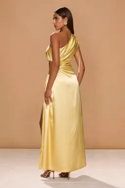 SONYA MODA Nour Dress in Daffodil Size 8 for rent on The Volte - image 4