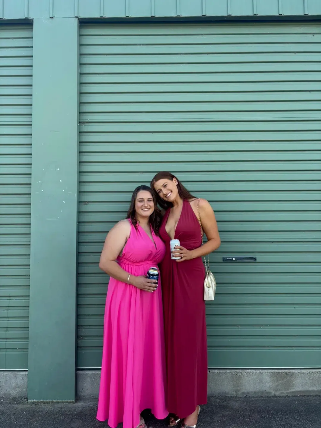 Bec & Bridge, Susie Plunge Maxi Dress, Cherry, Size 10 for rent on The Volte - main image