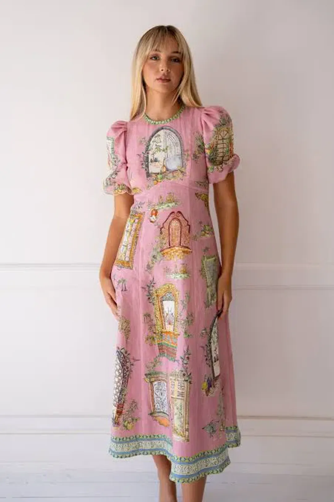 Alemais Monte Mini Dress size 12  for rent on The Volte - main image