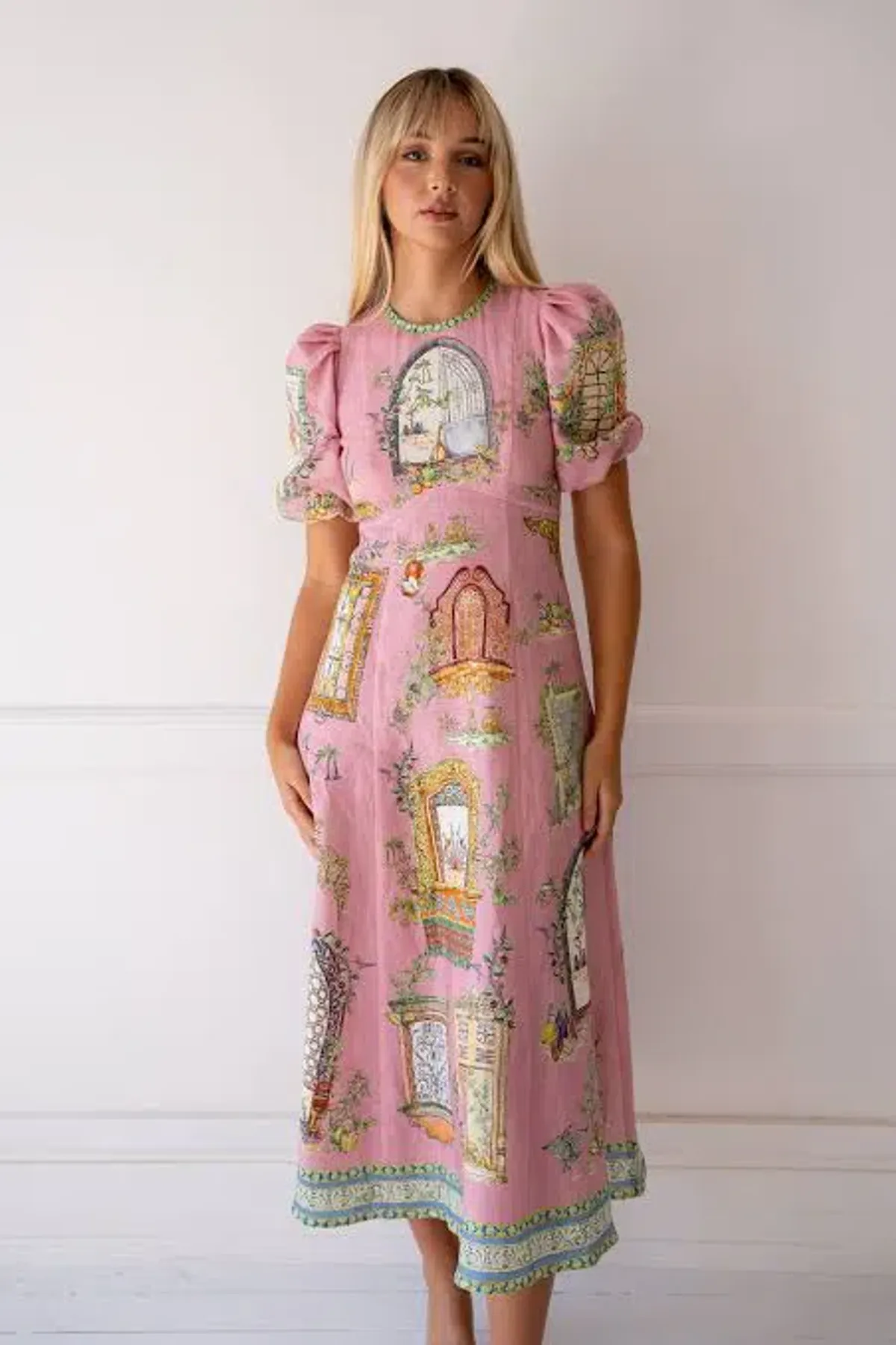 Alemais Monte Mini Dress size 12  for rent on The Volte - main image