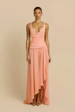 Arcina Ori Delilah Dress Peach XS for rent on The Volte - image 4
