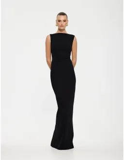 Effie Kats Verona Gown Black Formal Size 6 for rent on The Volte - image 1