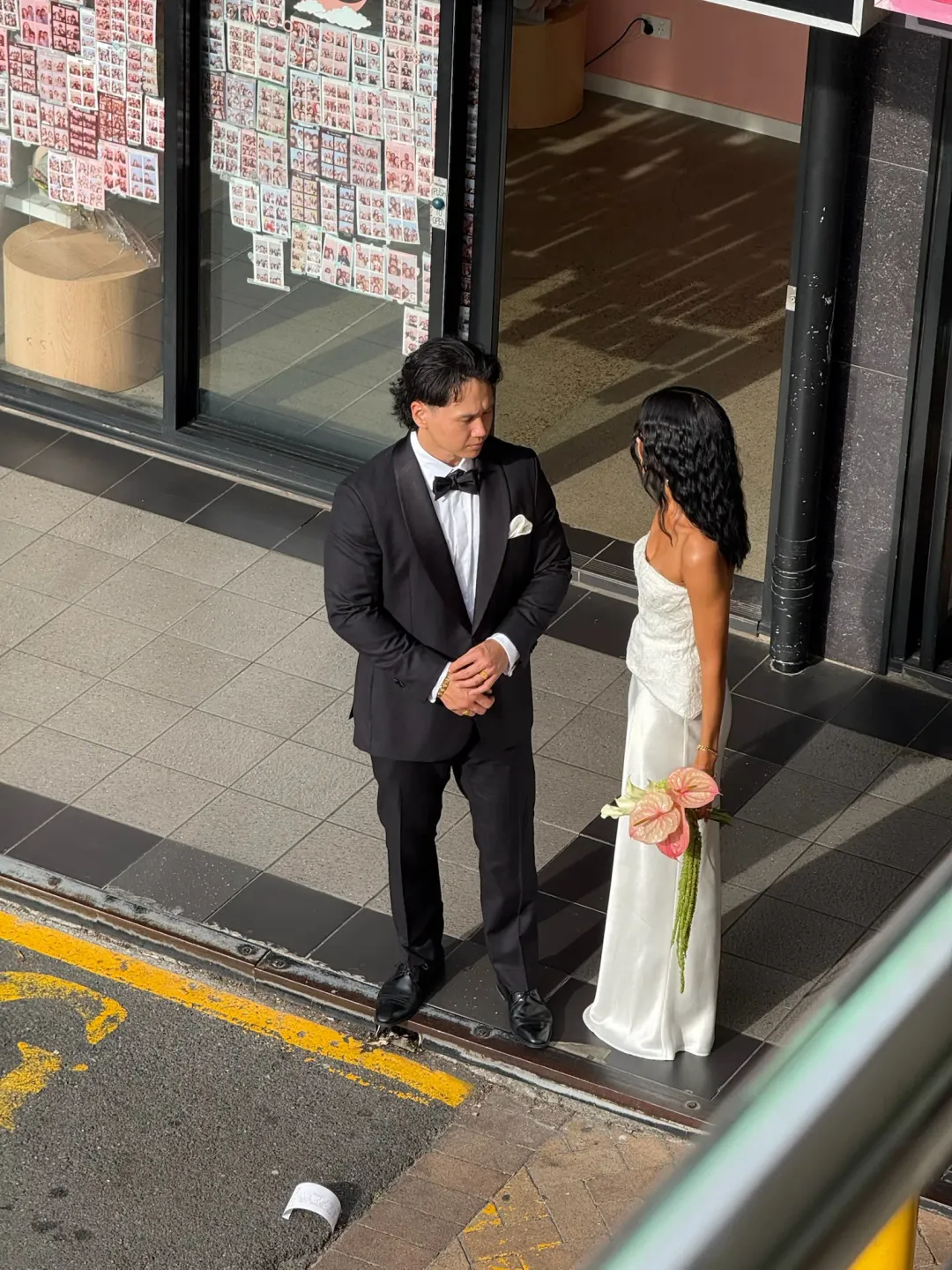 Shona Joy Luminous Lace Bustier & Maxi Skirt - Size 4 Top & Size 6 Skirt for rent on The Volte - main image