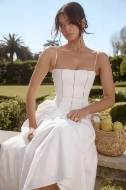 HOUSE OF CB YSABELLA DRESS WHITE - SIZE XS for rent on The Volte - image 6