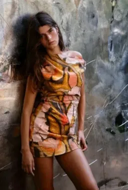 Sir The Label Talulah Knot Mini Dress Size 2 / AU 10 for rent on The Volte - image 2