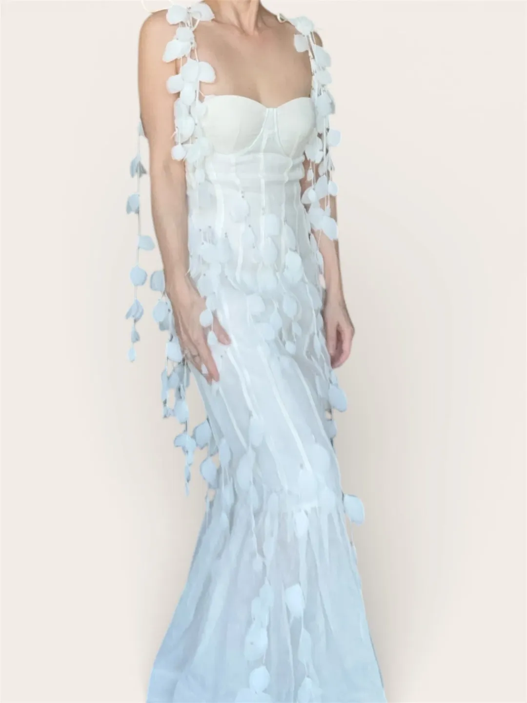 Zimmermann Botanica Petal Mermaid Gown Size 0 for rent on The Volte - main image