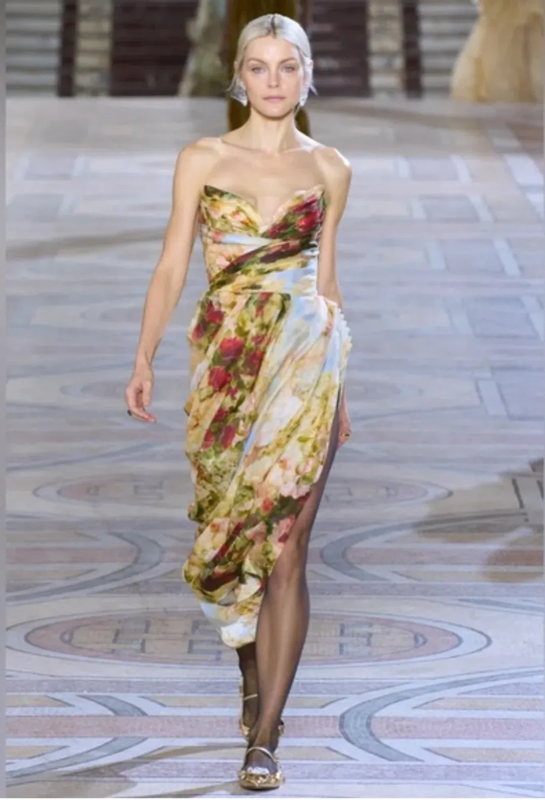 ZIMMERMANN Luminosity Strapless Midi Dress Size 0/8 AU for rent on The Volte - main image