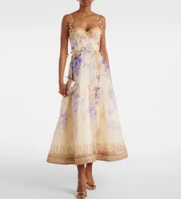 Zimmermann Dawning Corset Picnic Midi Size 0 for rent on The Volte - image 1