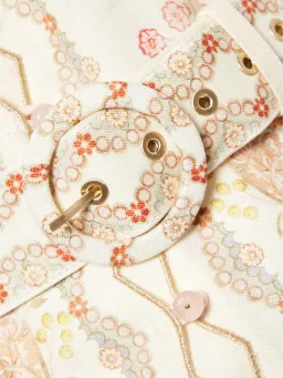 Zimmermann The Daylight Mini Dress in Wallpaper Floral Blush size 3 au 14 for rent on The Volte - image 5