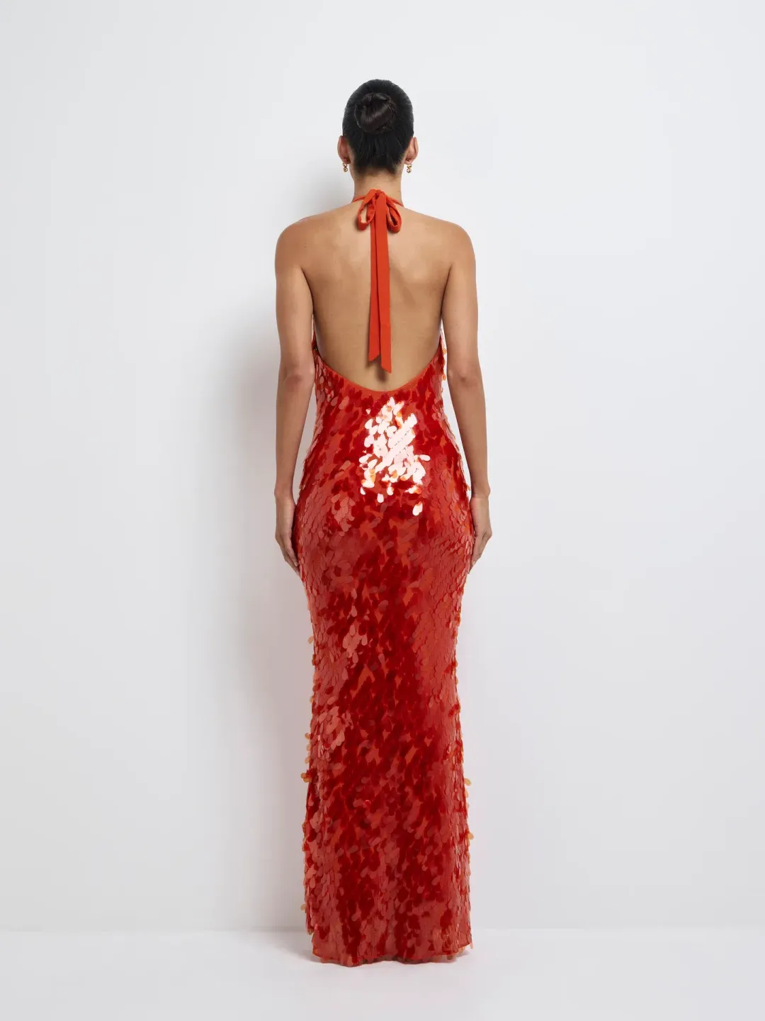 Sheike Jessica Maxi Dress size 18 Red for rent on The Volte - main image