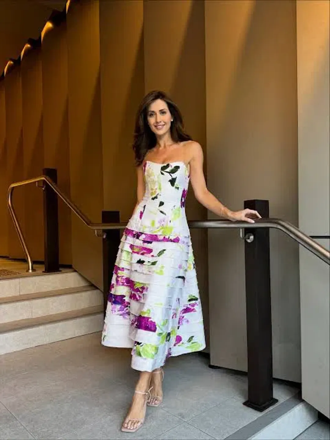 Aje Victoria Gown Dress | Size AU 14 for rent on The Volte - main image