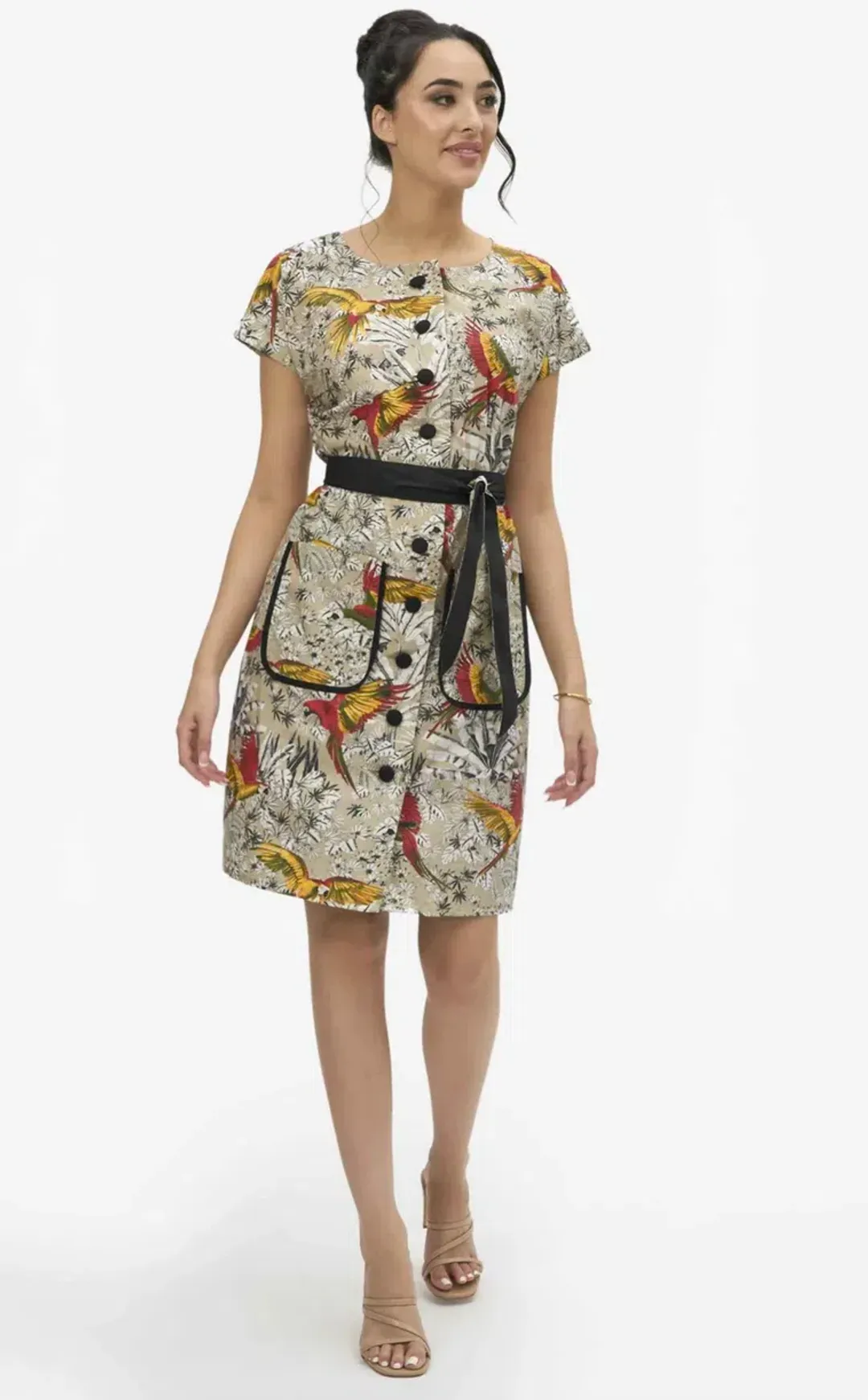 Leona Edmiston Conchita Copacabana Sheath Dress Size XS for rent on The Volte - main image