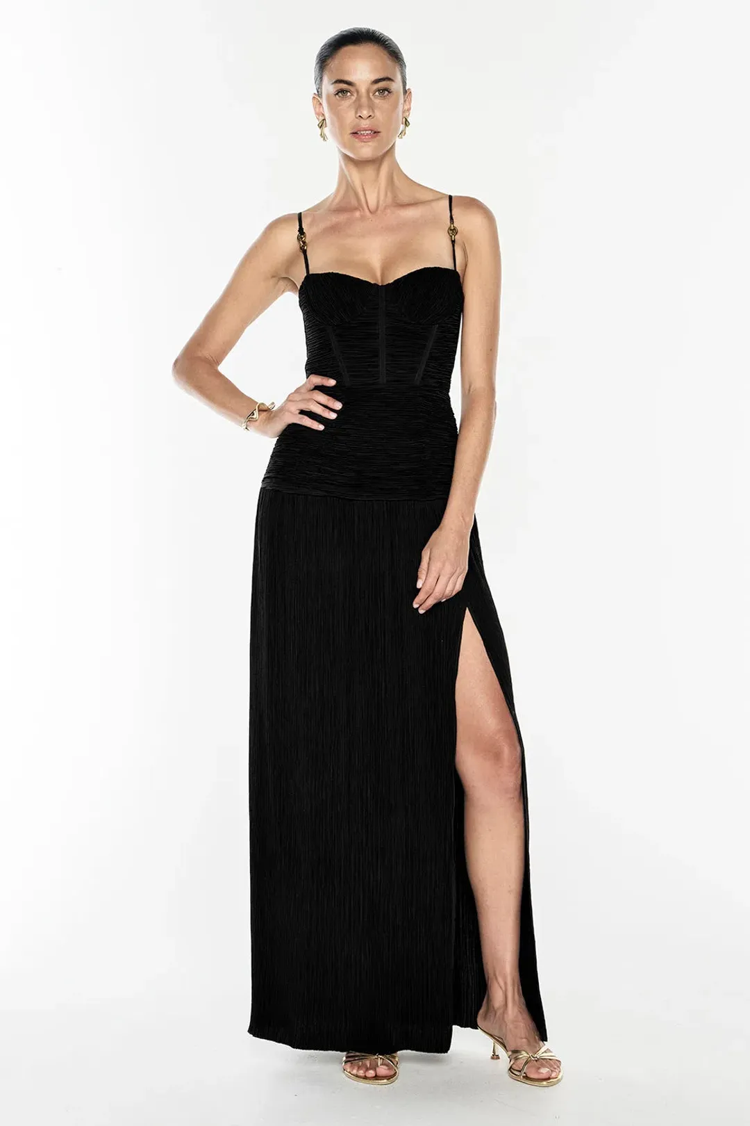 Manning Cartell Double Time Pleat Dress Size 12 for rent on The Volte - main image