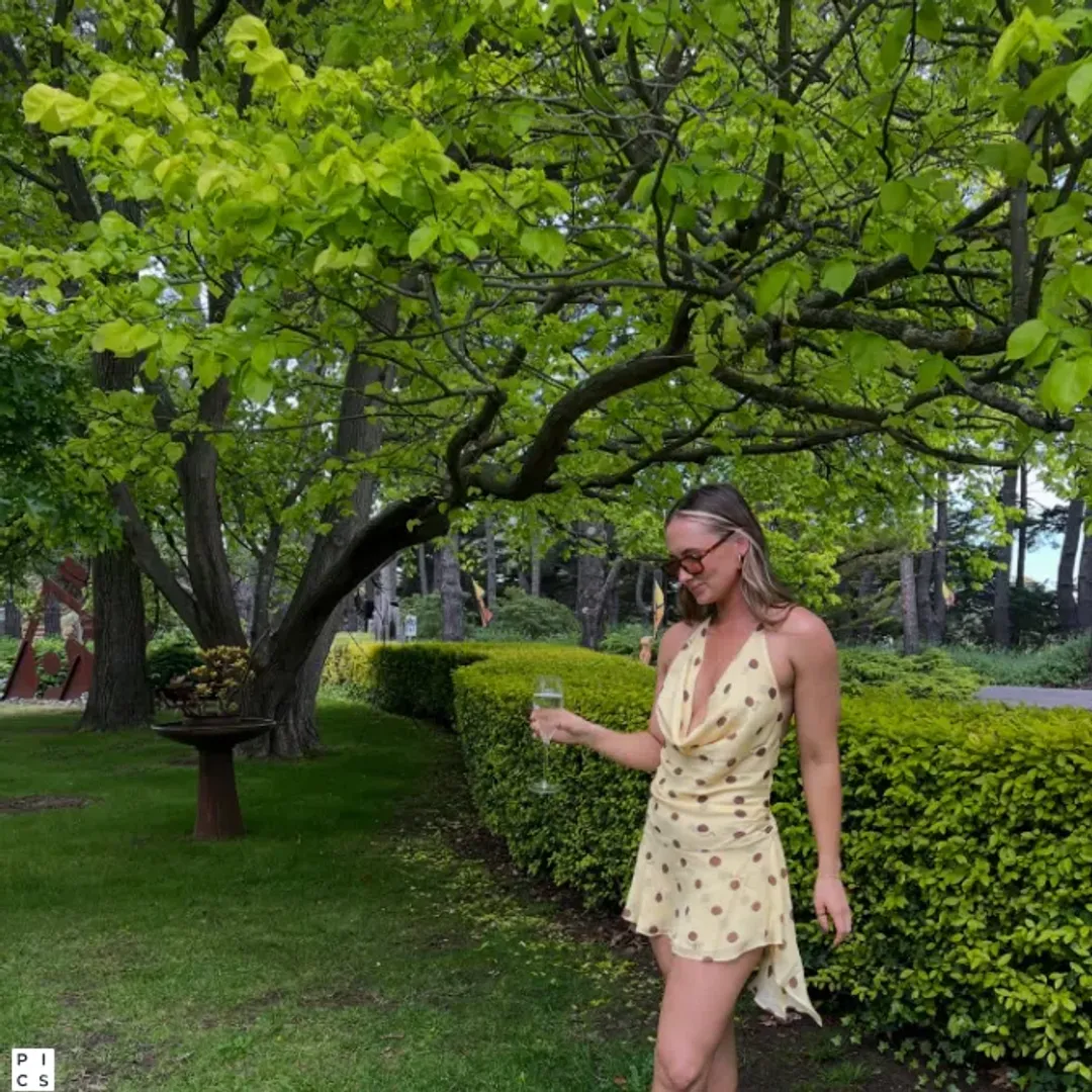 Benni Harlow Halter Dress Size 8 for rent on The Volte - main image