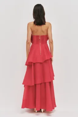 AJE SELESTIA GOWN IN SCARLET RED SIZE 12 for rent on The Volte - image 5