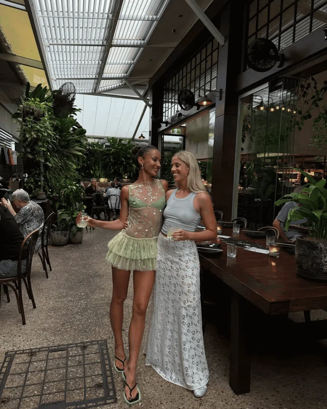 Dyspnea - TROPHY TULLE MINI DRESS - Size XL  for rent on The Volte - main image