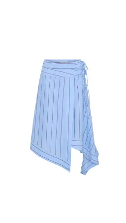 I am Delilah Sabrina Corset & Wrap Skirt in Blue Size 6 for rent on The Volte - image 5