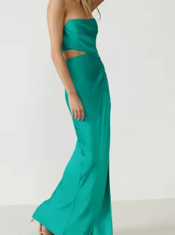 Lexi - Milan Dress - Jade size 10 for rent on The Volte - image 1