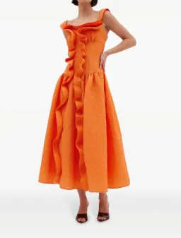 Rachel Gilbert Sana Dress Ember 2/AU10 for rent on The Volte - image 2