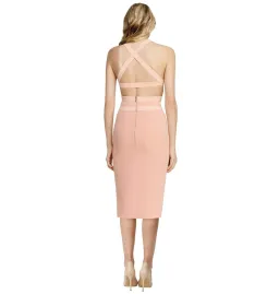 Bec & Bridge Pandora Dress Pink Size AU 8 for rent on The Volte - image 3