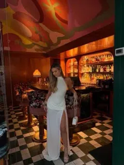 Ivona Skelo Julietta Gown in White Size M (AU10) for rent on The Volte - image 1