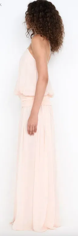 Bec + Bridge Camille Blouson Dress Peach Size 4 for rent on The Volte - image 2