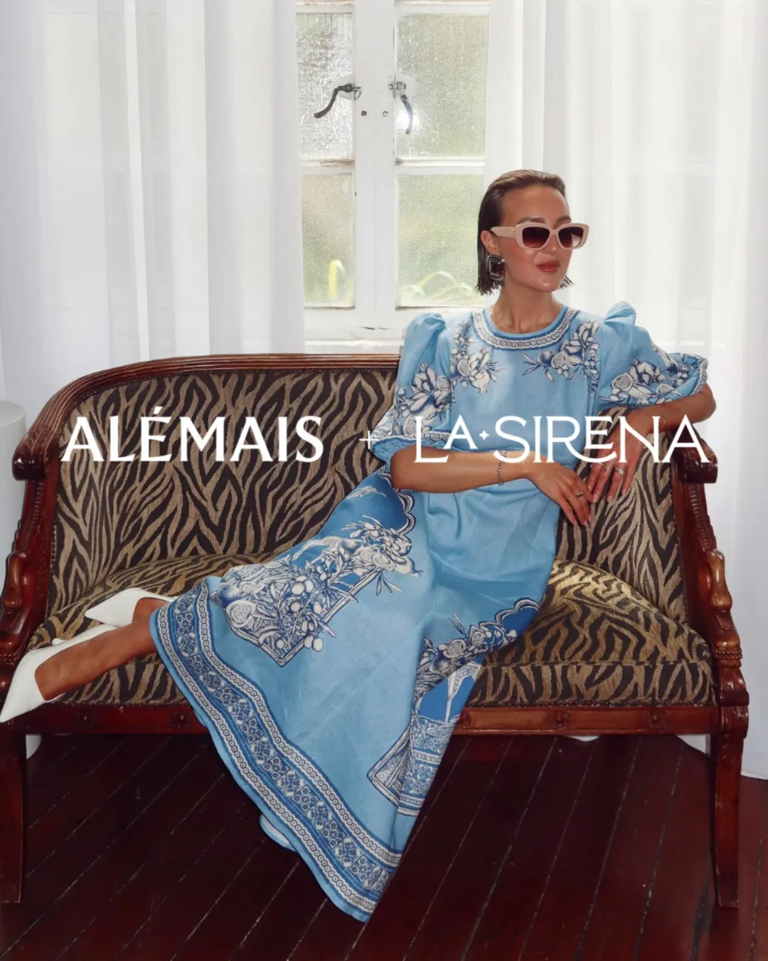 Alemais Villa Romantica Midi Dress Size 12 for rent on The Volte - main image