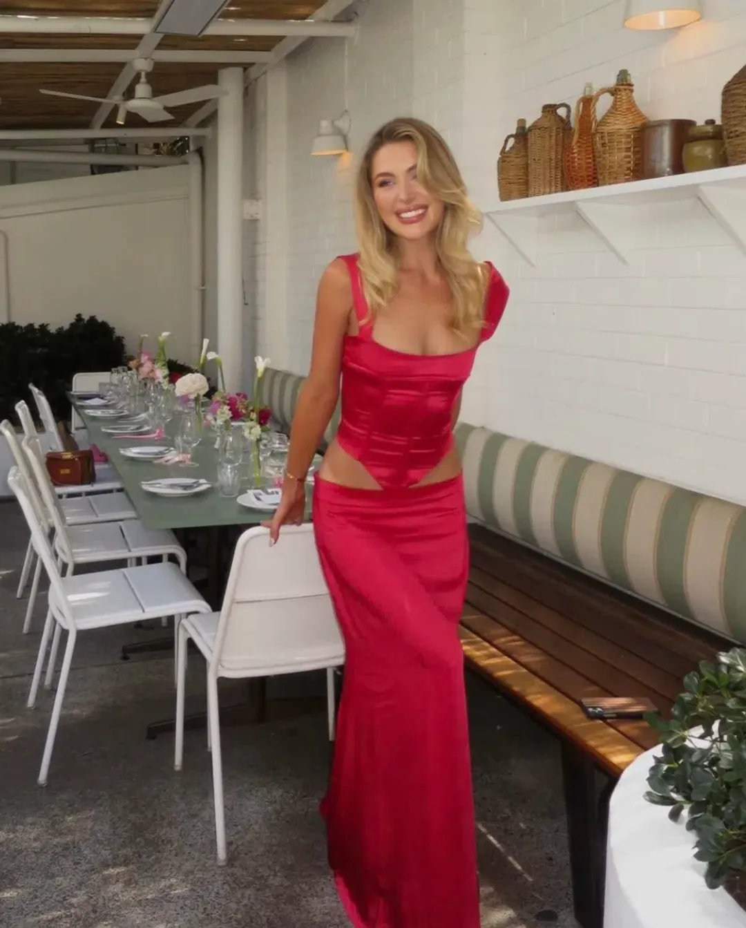 I am Delilah Valerie Set red size 6 for rent on The Volte - main image