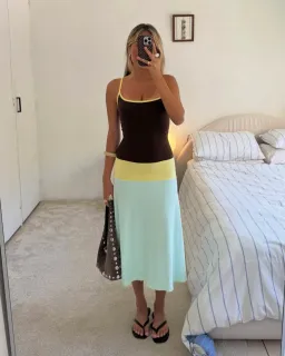 Lucy Midi Dress - Mirage 6 for rent on The Volte - image 1