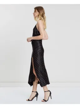 Bec & Bridge Kylie Midi Black Polka Dots Size AU 8 for rent on The Volte - image 2