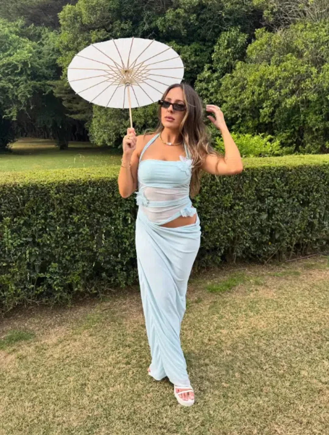 Benni Florence Maxi Dress In Fresh Mint Size 10 for rent on The Volte - main image