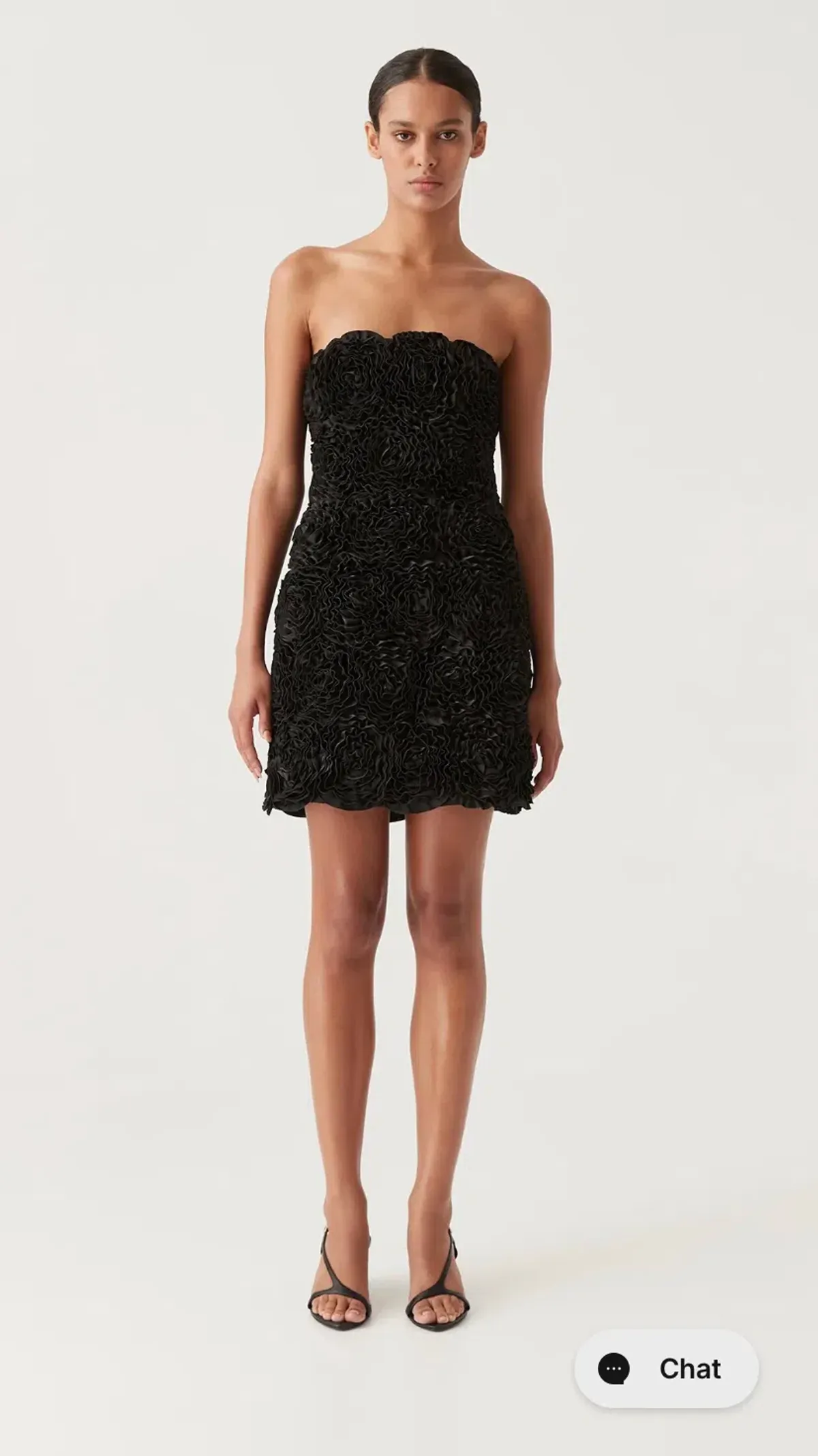 Aje GAZER ROSETTE MINI DRESS for rent on The Volte - main image