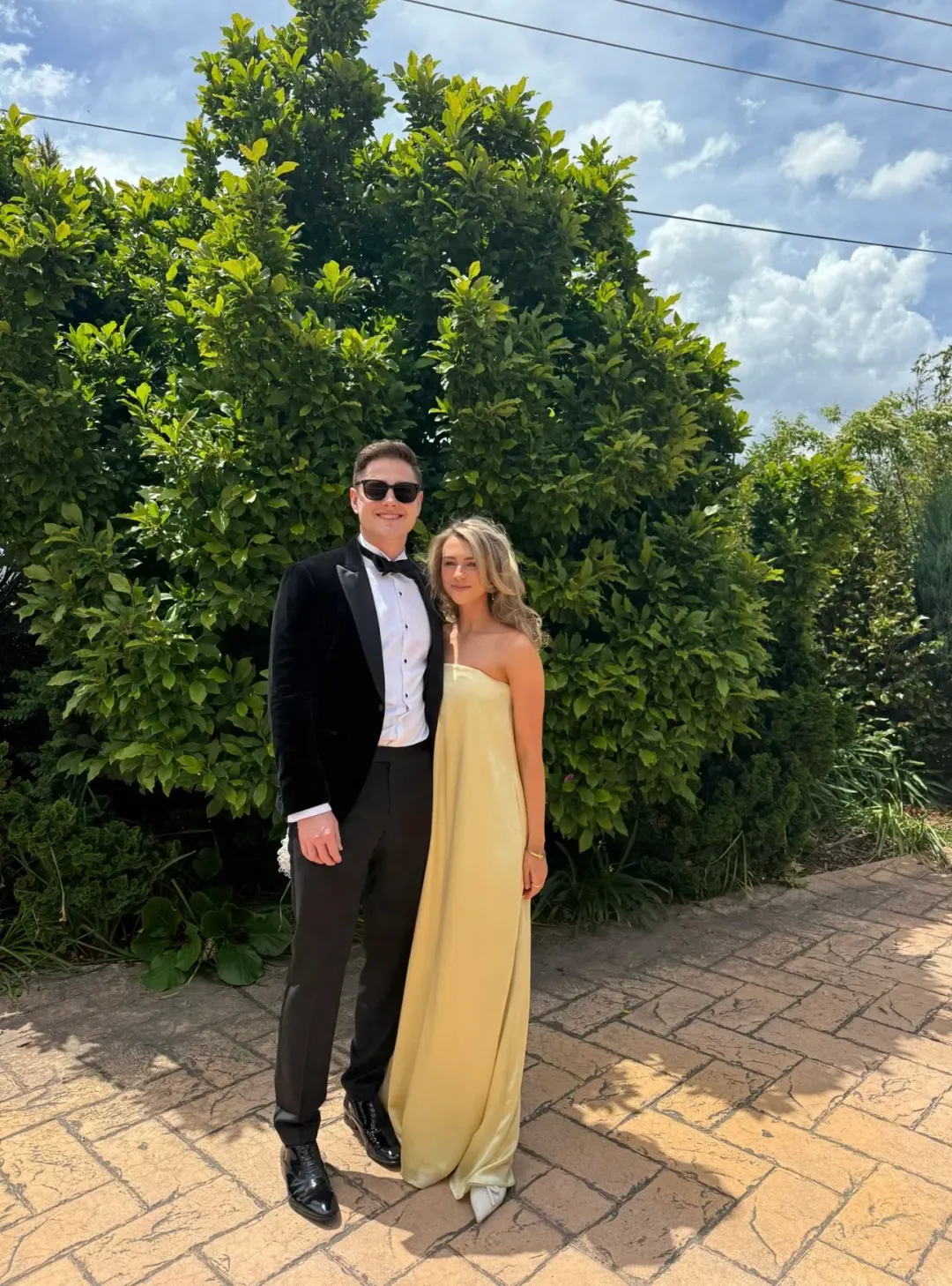 Anna Quan Delfina Dress - Champagne size 6 for rent on The Volte - main image