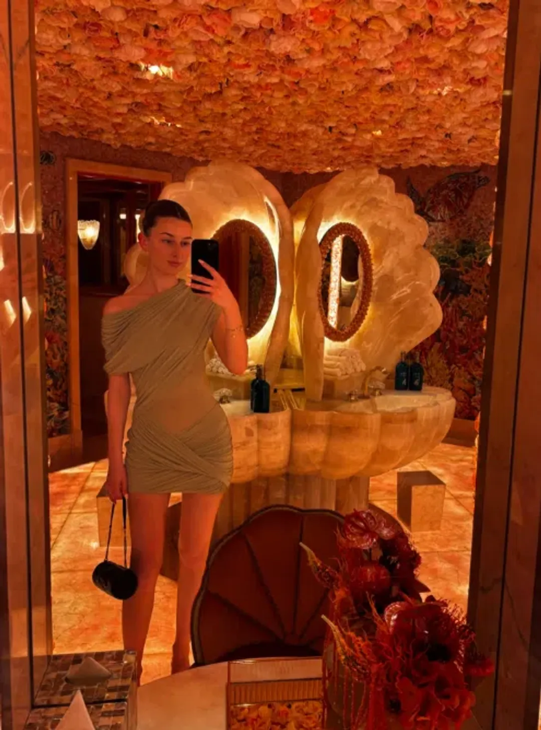 Benni Otto Mini Dress In Pistachio Size 8 for rent on The Volte - main image