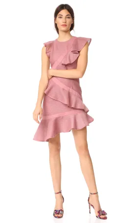 Keepsake Flashing Lights Mini Dress Pink Size 14 for rent on The Volte - image 1