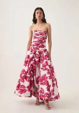 Aje Behold Maxi Dress in Boldly Blooming Floral Print Size 12 for rent on The Volte - image 1